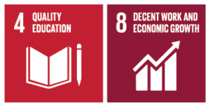 The Global Goals for Sustainable Development related to the benefits of breastfeeding: Quality Education and Decent Work and Economic Growth
